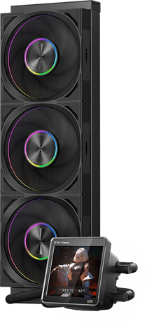 Кулер Процессорный PCCooler жидкостная система охлаждения DT360 ARGB Display