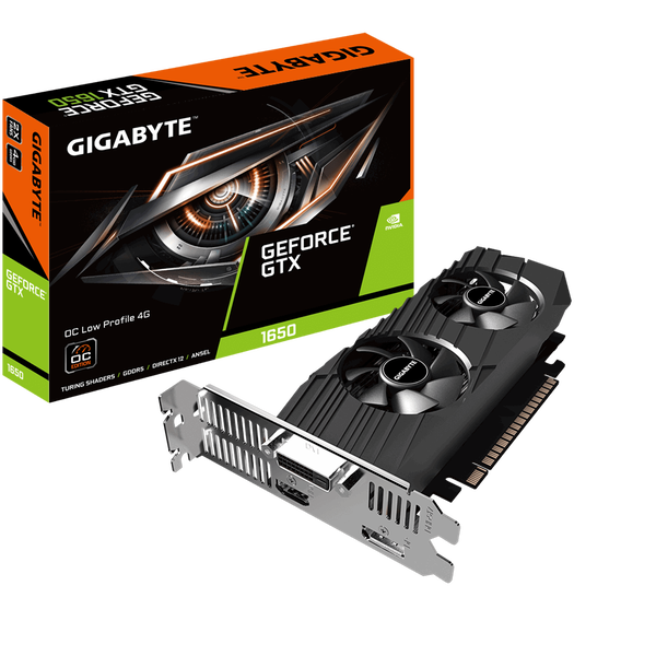 

Видеокарта Gigabyte GeForce GTX 1650 4 ΓБ Retail