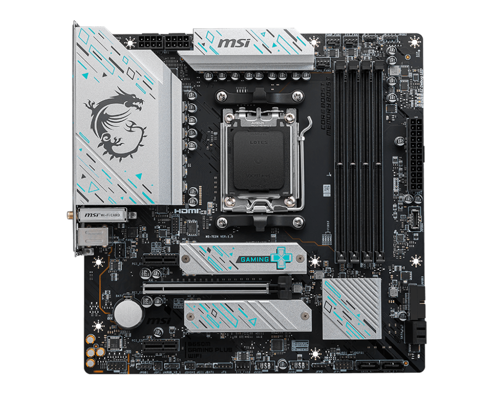 Материнская плата MSI AMD B650 B650M GAMING PLUS WIFI