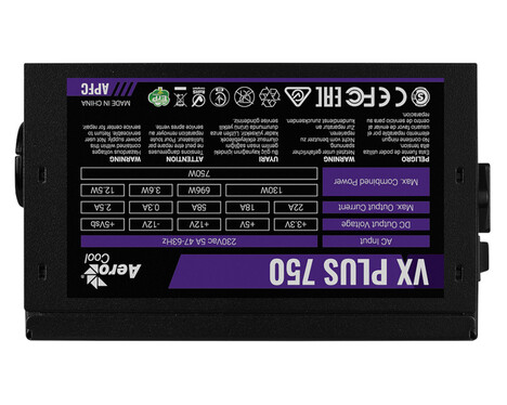 Блок питания Aerocool VX PLUS 750W