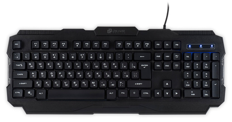 Клавиатура Oklick USB 757G HW2 1790295, цвет черный
