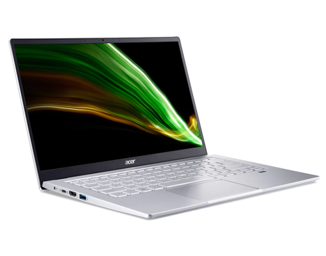 Ноутбук ACER Swift 3 SF314-43-R931 AMD Ryzen 7 5700U (серебристый)