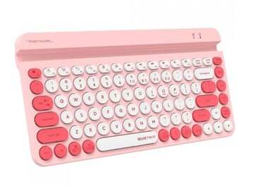 Клавиатура A4tech Fstyler FBK30 RASPBERRY, цвет светло-розовый