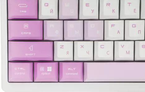 Клавиатура MSI FORGE GK600 TKL WIRELESS VIOLET S11-43RUQ01-HH9, цвет белый