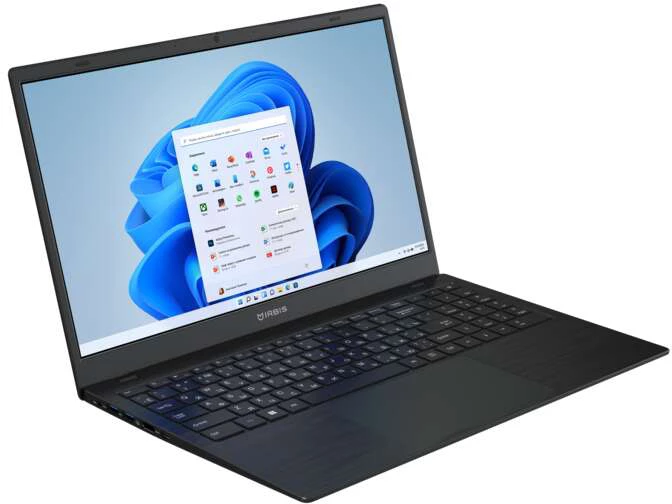 IRBIS Breeze 15NBC1015  Intel N100 15.6"LCD 1920*1080 IPS,8GB LPDDR 5 4800 +256GB SSD, AC wifi,camera: 2MP,5000mha battery,USB TYPE C,Windows 11 Pro RUS/plastic/Black