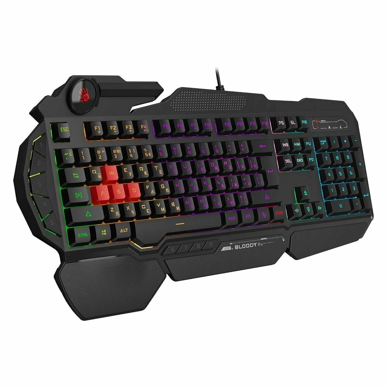 Клавиатура A4tech Bloody B310N, цвет черный