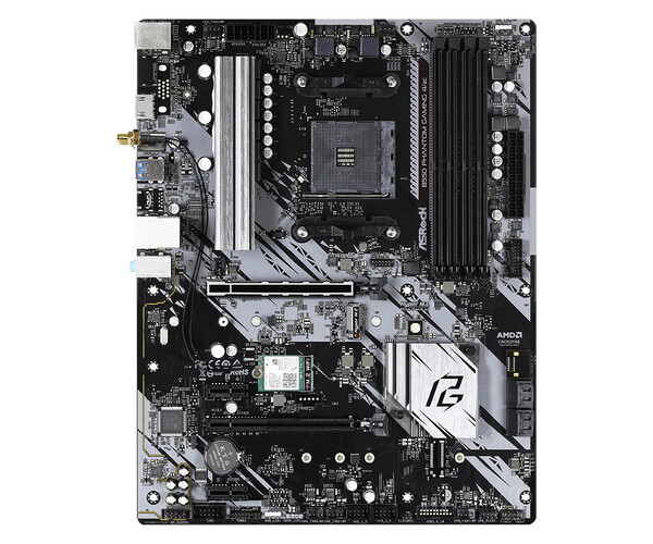 

Материнская плата ASRock AM4 AMD B550 B550 PHANTOM GAMING 4/AC
