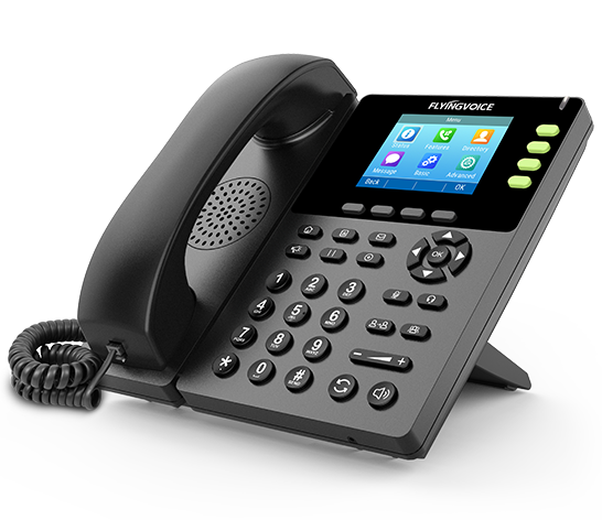 Телефон IP Flyingvoice FIP13G черный