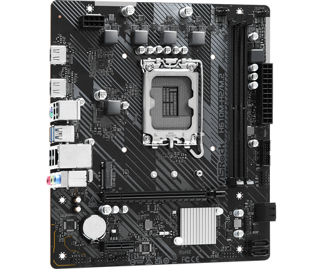 Материнская плата Asrock H610M-H2/M.2 Soc-1700 Intel H610 2xDDR4 mATX AC`97 8ch(7.1) GbLAN+HDMI