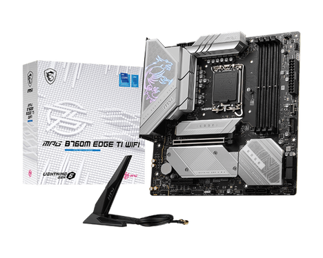 Материнская плата MSI Intel B760 MPG B760M EDGE TI WIFI (плохая упаковка)