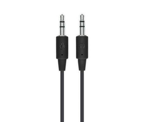 Гарнитура Logitech H110, цвет черный/серебристый