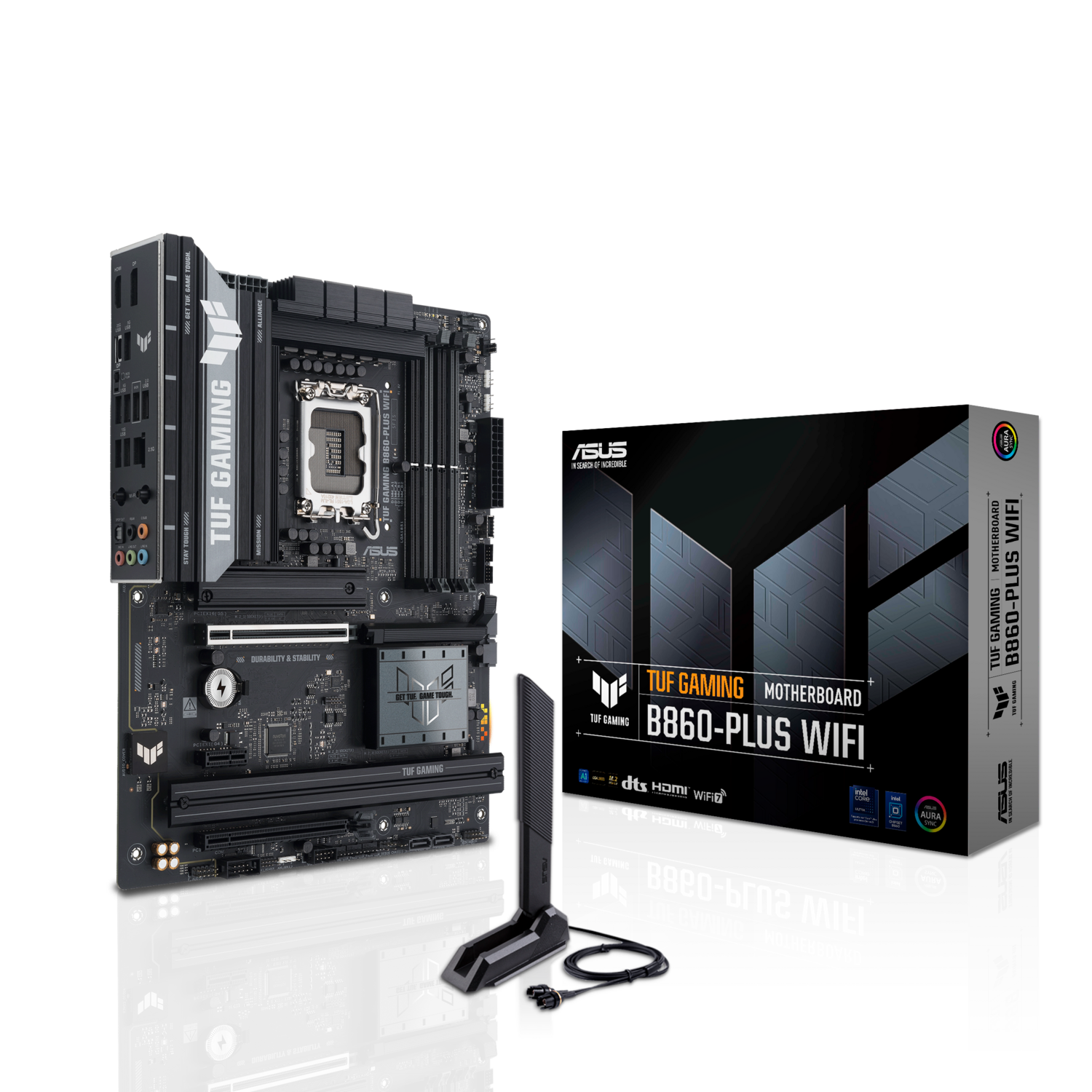 Материнская плата ASUS Intel B860 TUF GAMING B860-PLUS WIFI