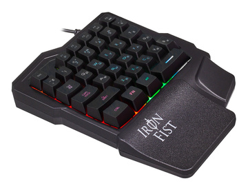 Клавиатура Oklick KeyBoard 701G IRON FIST SW-GK116, цвет черный