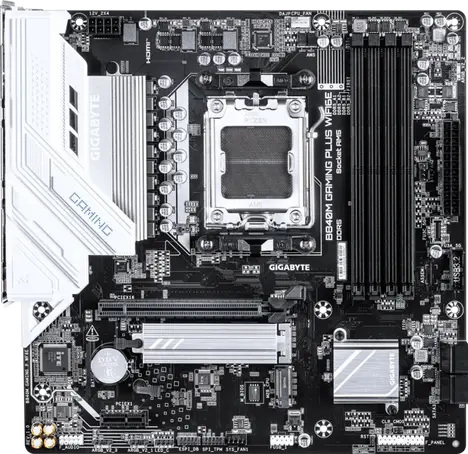 Материнская плата Gigabyte AM5 AMD B840 B840M GAMING PLUS WIFI6E