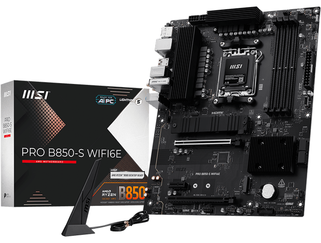 Материнская плата MSI AMD B850 PRO B850-S WIFI6E