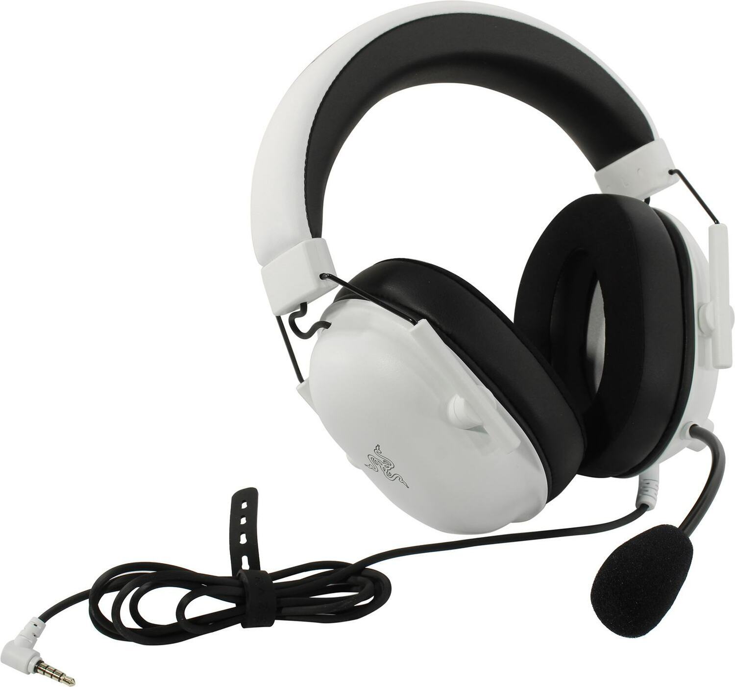 Гарнитура Razer Blackshark V2 X White - Black, цвет белый/черный