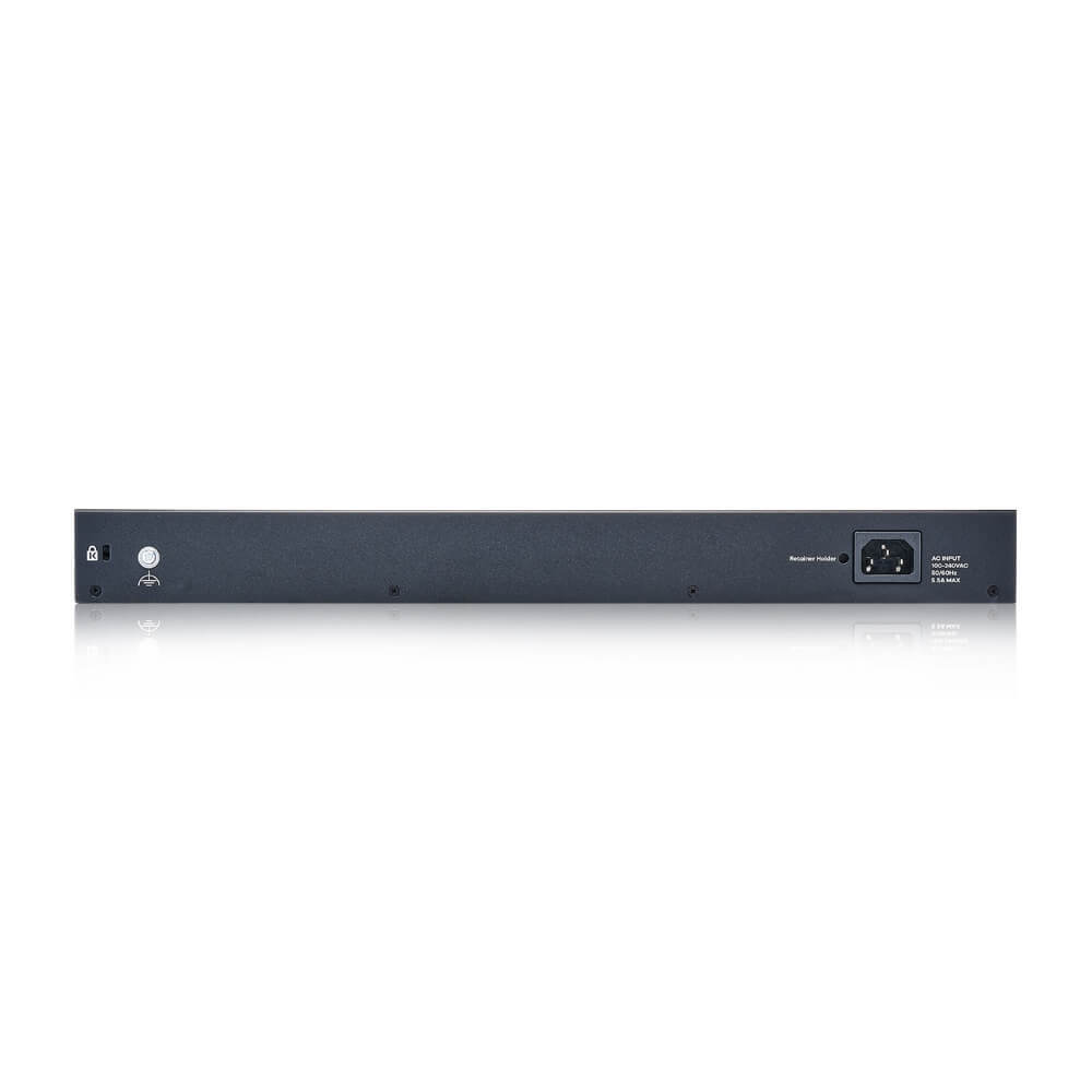 Коммутатор/ XGS1935-28HP, 28 Port Smart Managed PoE Switch, 24x Gigabit PoE and 4x 10G SFP+, hybrid mode, standalone or NebulaFlex Cloud, 375 Watt PoE