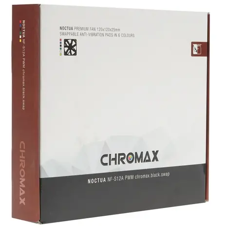 Вентилятор Noctua для корпуса NF-S12A PWM chromax.black.swap
