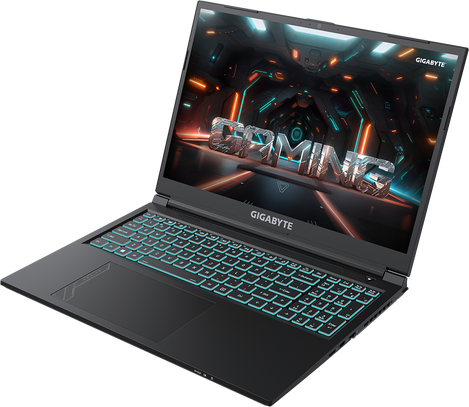 Ноутбук Gigabyte G6 KF Intel Core i7-12650H (черный)