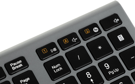 Клавиатура Oklick USB 890S 1784239, цвет серый