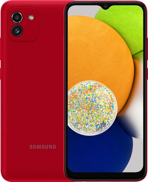 

Смартфон Samsung Galaxy A03 SM-A035F 64 ΓБ красный