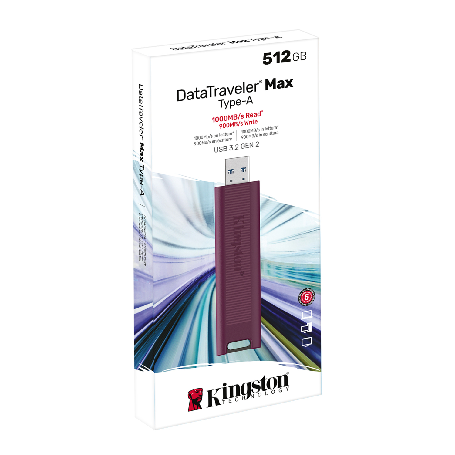 Флешка Kingston DataTraveler Max 512Gb