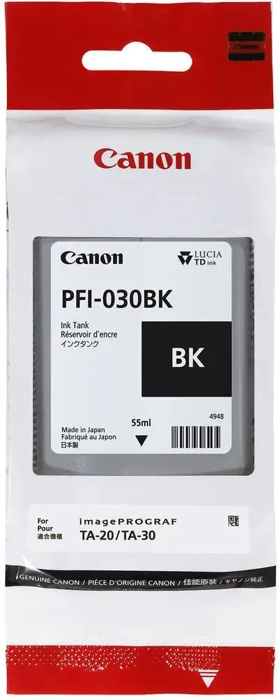 Картридж черный Canon PFI-030, 3489C001