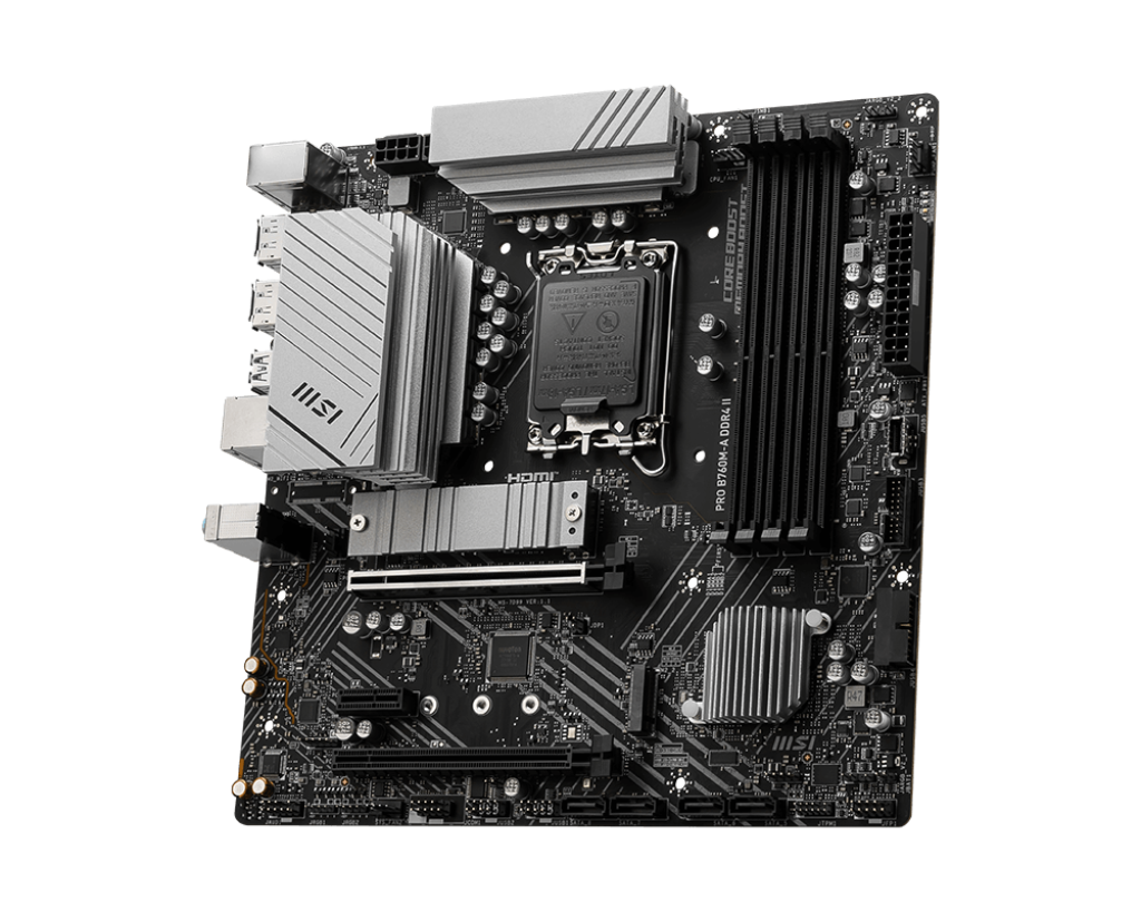 Материнская плата MSI Intel B760 PRO B760M-A DDR4 II