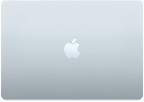 Ноутбук Apple MacBook Air A3241 M4 10 core 16Gb SSD256Gb/10 core GPU 15.3" Liquid Retina (2880x1864) macOS lt.blue WiFi BT Cam (MC7A4HN/A)