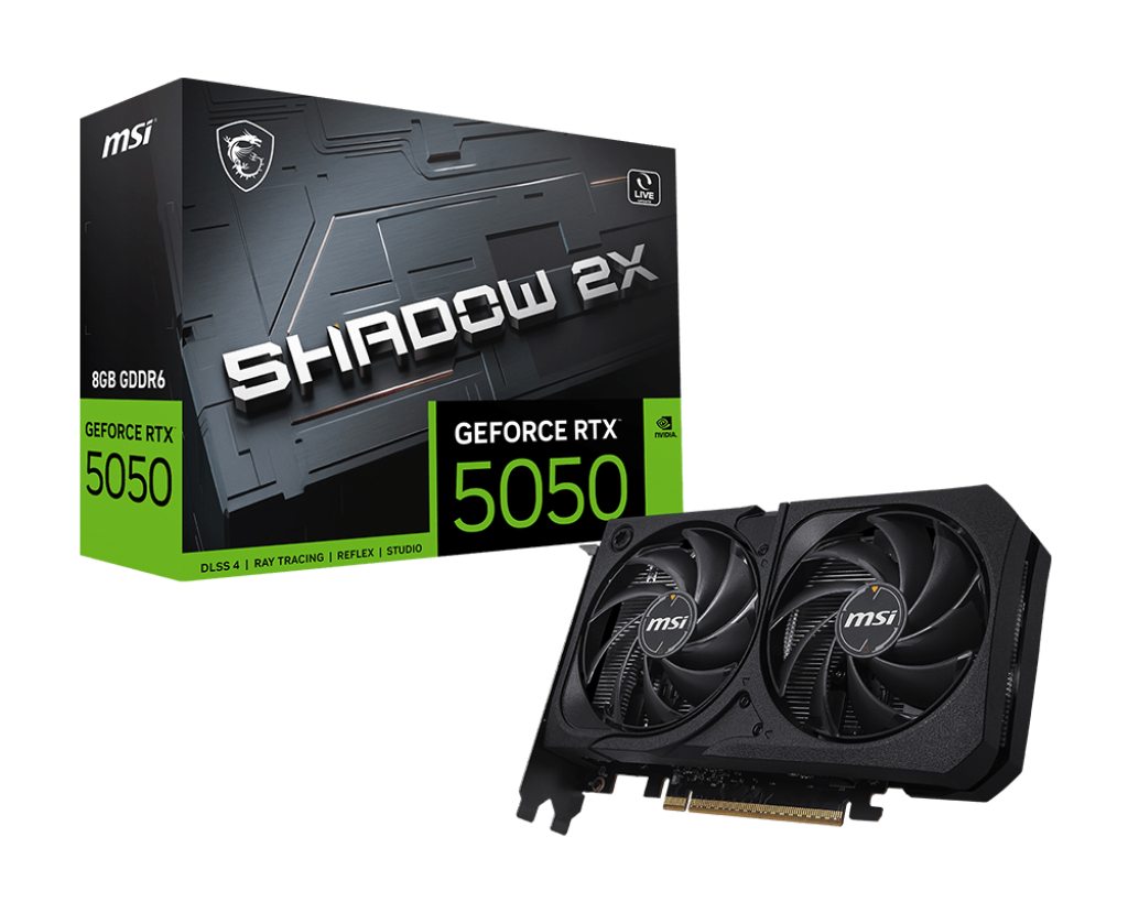 Видеокарта MSI GeForce RTX 5050 8 ΓБ Retail