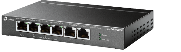 Коммутатор TP-LINK TL-SG1006PP