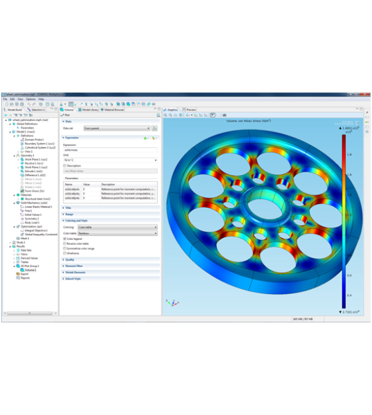 Модуль «Оптимизация» для программы COMSOL Multiphysics®