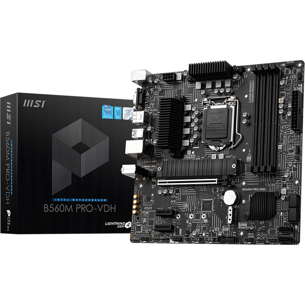 Материнская плата MSI AMD B550 B550M PRO-VDH WIFI