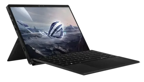 Ноутбук/ ASUS ROG Flow Z13 GZ302EA-RU045W Touch 13.4"(2560x1600 IPS)/Touch/AMD Ryzen Al Max+ 395(3Ghz)/32768Mb/1024PCISSDGb/noDVD/Int:AMD Radeon 8060S Graphics /Cam/BT/WiFi/70WHr/war 1y/1.2kg/Off Black/Win11Home +  +чехол +стилус