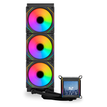 Кулер Процессорный Lian Li Система водяного охлаждения GA II LCD SL-INF 360 Black