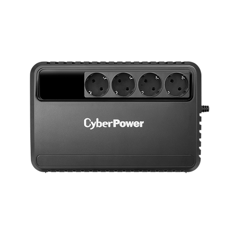 ИБП CyberPower BU850E, Line-Interactive, 850VA/425W, 4 Schuko розетки, Black, 0.2х0.15х0.2м., 5кг./ UPS CyberPower BU850E 850VA/425W (4 EURO)