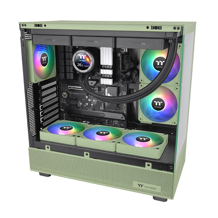 Вентилятор Thermaltake Case Fan CT120 EX ARGB Sync Matcha Green (3 pack)