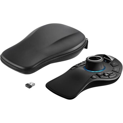 Мышь 3DCONNEXION Мышь SpaceMouse Pro Wireless 3DX-700119, цвет черный