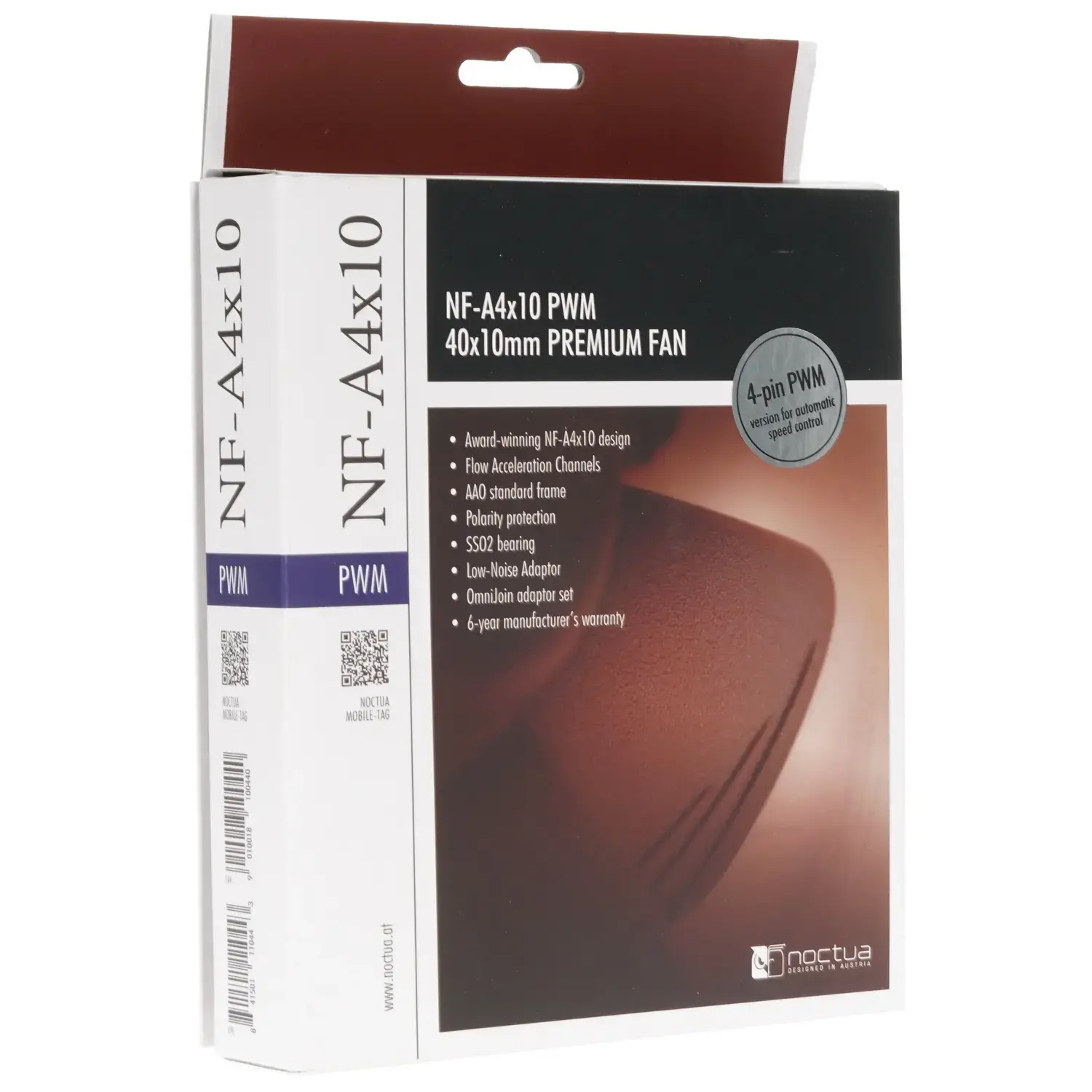 Вентилятор Noctua для корпуса NF-A4x10 24V PWM