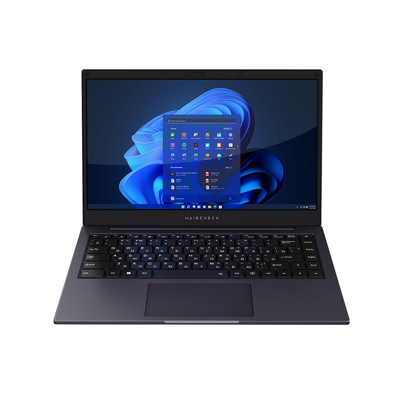 Ноутбук Maibenben Smart S14A-R545UM AMD Ryzen 5 PRO 4650U (черный)