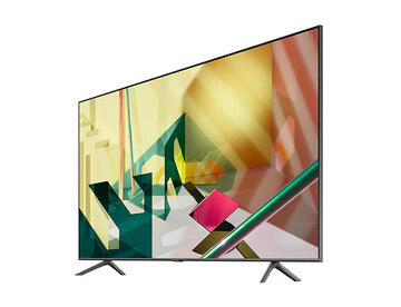 Телевизор QLED Samsung 65" QE65Q70TAUXRU Q темно-серый/Ultra HD/1400Hz/DVB-T2/DVB-C/DVB-S2/USB/WiFi/Smart TV (RUS)