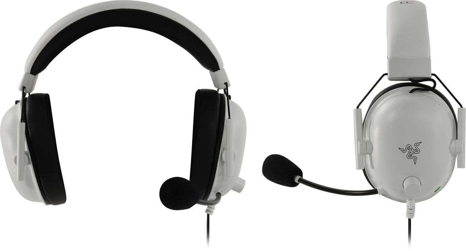 Гарнитура Razer Blackshark V2 X White - Black, цвет белый/черный
