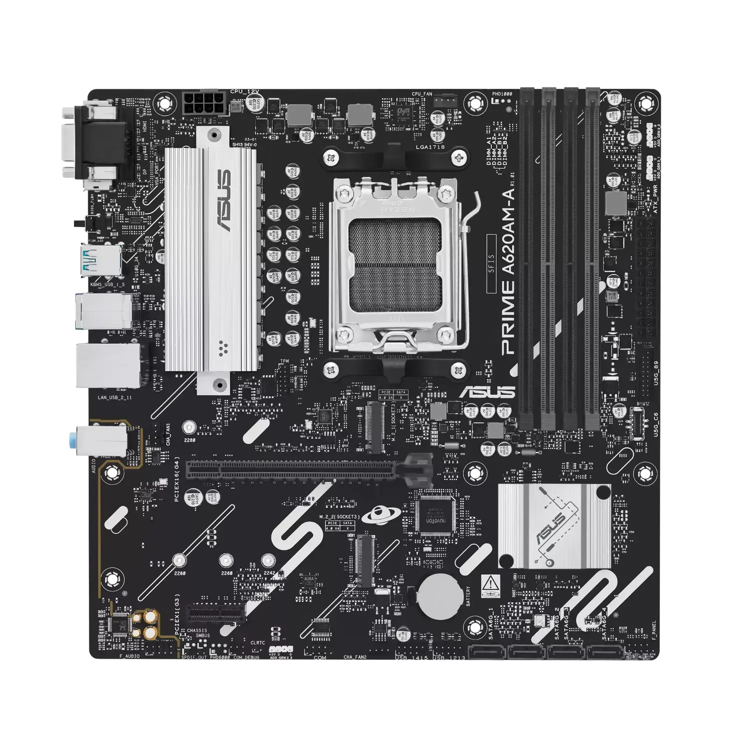 Материнская плата ASUS AMD A620A PRIME A620AM-A-CSM