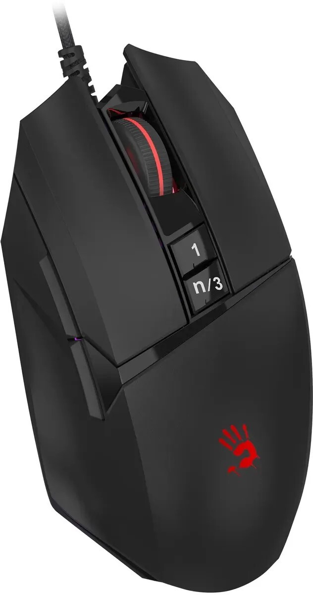 Мышь A4tech Bloody W65 Max Mini W65 MAX MINI STONE BLACK, цвет черный
