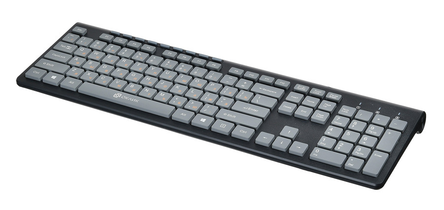 Клавиатура Oklick USB 480M 1067199, цвет черный