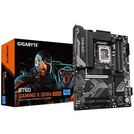 Материнская плата Gigabyte LGA 1700 Intel B760 B760 GAMING X DDR4 GEN5