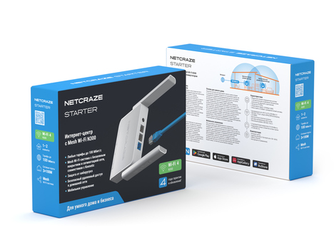 Wi-Fi роутер Netcraze NC-1121