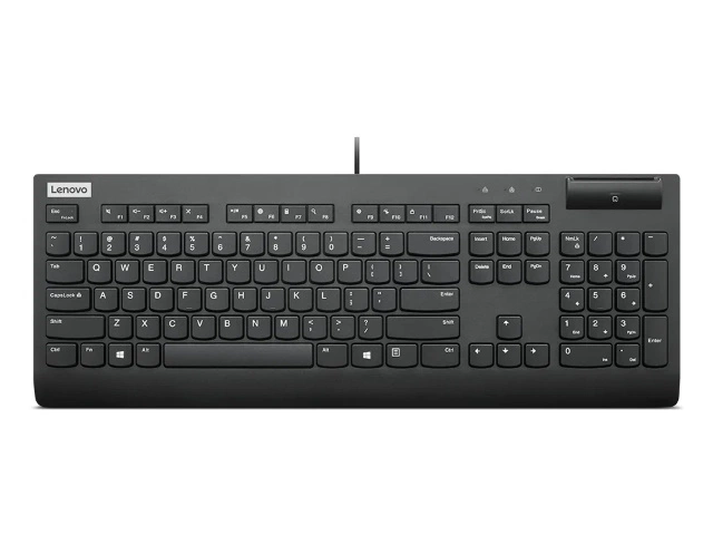 Клавиатура LENOVO Smartcard II 4Y41B69355, цвет черный