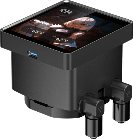 Кулер Процессорный PCCooler жидкостная система охлаждения DT360 ARGB Display