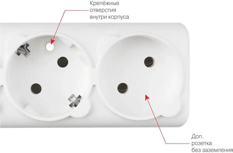 Сетевой фильтр Powercube Сетевой фильтр SPG(5+1)-16B-1,9M